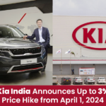 Kia India Announces Up to 3% Price Hike from April 1, 2024