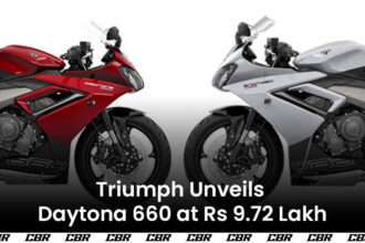 Triumph Unveils Daytona 660 at Rs 9.72 Lakh
