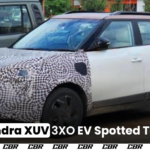 Mahindra XUV 3XO EV Spotted Testing