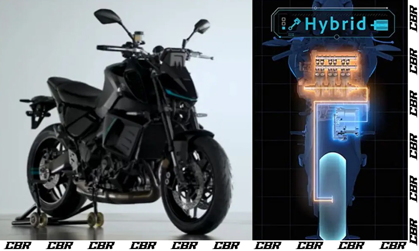Yamaha Unveils MT-09 Plug-In Hybrid Prototype with Dual Power Modes