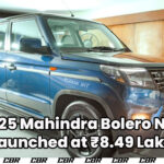 Mahindra Bolero Neo 2025 launched in India starting at Rs 8.49 lakh